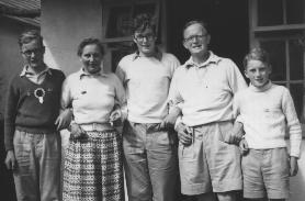 family group, c. 1955