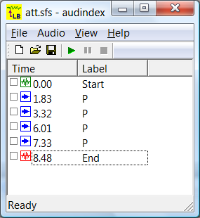 AudIndex - Real-time Audio Indexing Tool