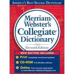 Webster's dictionary