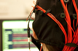 EEG cap and electrodes